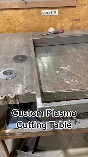 Custom Plasma Cutting Table DIY Welder Work Trades Art Creative Tools