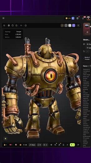 BlenderHub on Instagram: "The Most Powerful AI 3D Model Generator: Meshy 6 Preview! Discover why @meshy.ai is the most useful and game-changing 3D model generator for artists, developers, and creators! Unlock the fastest way to turn images or text into stunning 3D models with the latest Meshy 6 Preview. Perfect for game assets, design, or any creative project #BestAI3DModelGenerator #ImageTo3DModel #MeshyAI #MostUseful3DModelTool #BestGameAssetGenerator #TextTo3D #3DModelingSoftware #Meshy6Previ
