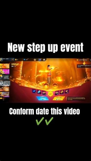 New step up event || conform event ✔️✔️ @RISHIFFLEAKS #trendingshorts #shorts #gaming #ff #new