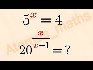 Olympiad level challenge | Atomus maths solution.