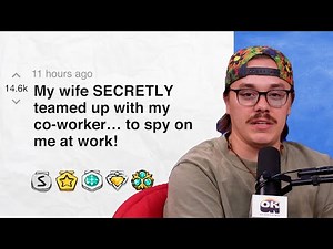 My wife SECRETLY teamed up with my co-worker… to spy on me at work! | Reddit Stories