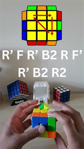 Easiest AA Perm | Cubing Tutorial #rubikscube #pll #cubingtips