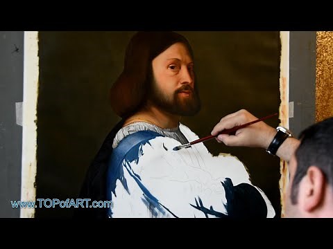 A Man with a Quilted Sleeve (Ariosto) - Titian | Art Reproduction Oil Painting