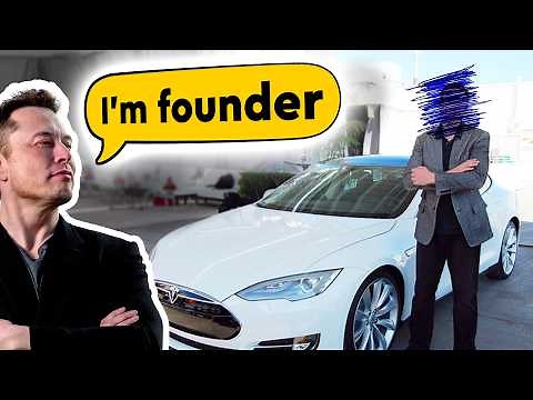 The REAL story of how Elon "stole" Tesla