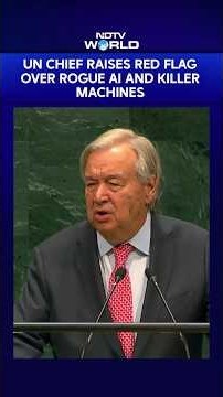 UNGA 2026 | UN Chief Guterres Warns Of AI Agents 'Going Rogue', Autonomous Weapons