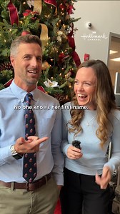 Does anyone know Mrs. Claus’s first name? 😝 The cast of The More The Merrier needs your help with Christmas baby names! Tune in to the premiere, starring Rachel Boston and Brendan Penny, Friday at 8/7c, next day on Hallmark Plus! | Hallmark Channel