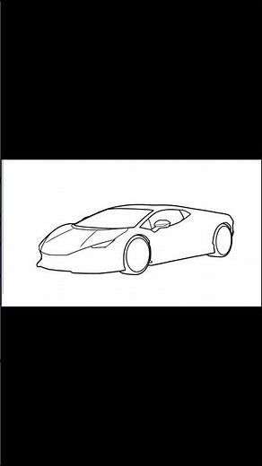 How to draw a LAMBORGHINI REVUELTO/ drawing Lambo 2024