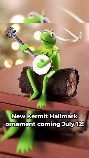 Kermit the Frog Rainbow Connection Ornament Release