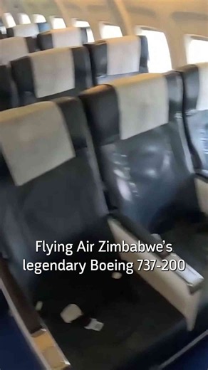 Discover the legendary Air Zimbabwe 737-200