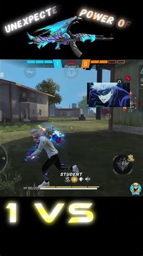 Unexpected 1 VS 4 Clutch in 40 secondAk47 Gameplay |Free Fire#shorts#totalgaming #trending