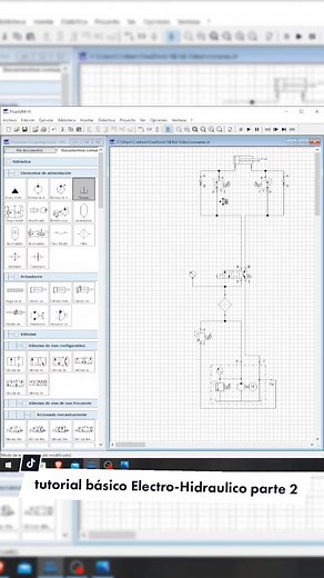 Tutorial básico circuito electrohidráulico parte 2