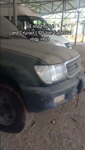 Dắt trâu khỏi chuồng Land Cruiser L105 bản full 2001 nhập nhật #auto826 #chootodongvan #landcruiser