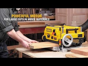 DEWALT Thickness Benchtop Planer 13in. 3 Knife 2-Speed 15 Amp Model#DW735X