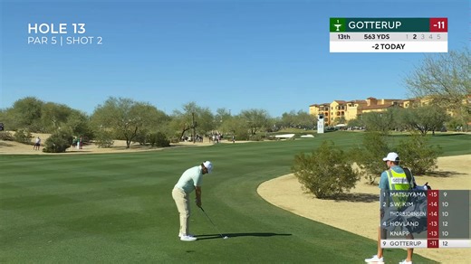 Five birdies in his last six holes to force a playoff ... and the winning playoff birdie 🔥 Greatness from Chris Gotterup at the WM Phoenix Open ⬇️ | PGA TOUR