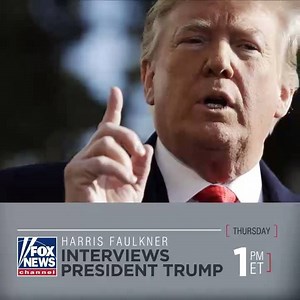 THURSDAY: President Donald J. Trump sits down with Harris Faulkner for a must-see interview. Tune in to “Outnumbered Overtime” at 1p ET on Fox News Channel. https://bit.ly/2RTsbR1 | Fox News