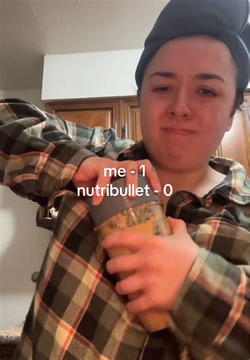 had to bring out the extra strength grippers for this one #fyp #nutribullet #caulifloweralfredo