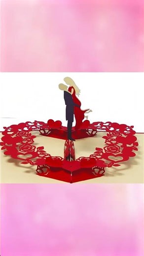 Diese 3D Hochzeitskarte macht ALLE sprachlos 😱💍 | Pop-Up Karte mit Dreh-Effekt
