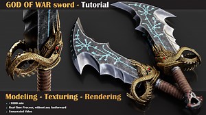 Milad Kambari - GOD OF WAR sword - Tutorial
