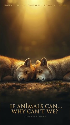 If animals can... why can't we? | Lessons in Compassion 🌍❤️