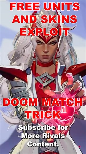 Nado on Instagram: "Marvel Rivals: NEW Doom Match EXPLOIT For FREE Units and Skins #freerewards #marvelrivals #free #units #skins #game #play #rewards #exploit #marvel #rivals"