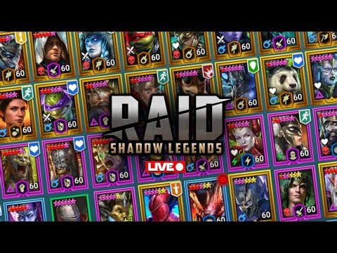 Dad's Playing Raid: Shadow Legends LIVE!!!