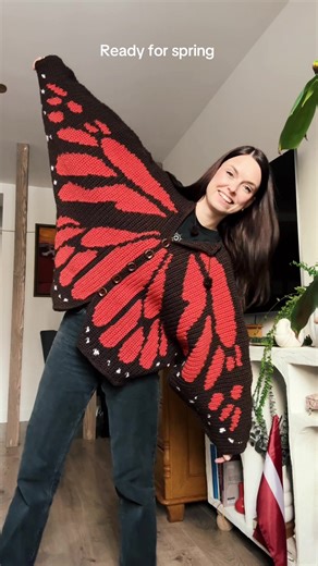 🦋 #crochet #crochetersoftiktok #fyp #cold | Crochet