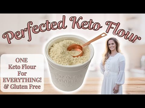 Perfected Keto Flour | An All-Purpose White Flour Substitute GLUTEN FREE By Victoria's Keto Kitchen