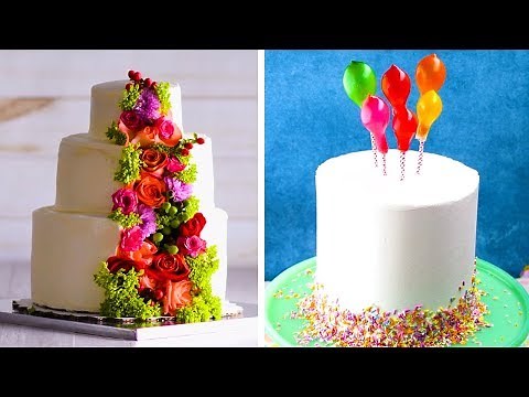 15 Amazing Cake Decoration Ideas to Impress Your Wedding Guests!! | Cake Tutorials by So Yummy
