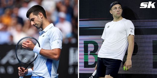 "Perfect example of the impact Novak Djokovic has on young people" - Fans denounce Tallon Griekspoor for repeatedly smashing his racket in Indian Wells loss