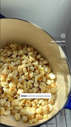 How To Make From Scratch Hominy 🙌🏻