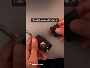 Replacement of the Seat Leon key remote battery.