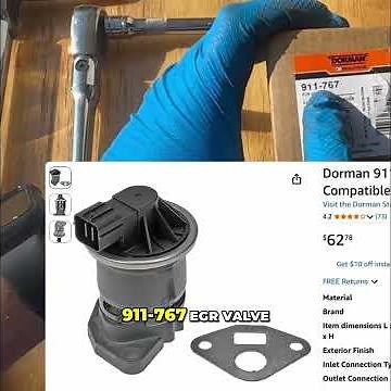 Fix P0401 Code: DIY EGR Valve Replacement & Save Big! #shorts