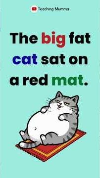 Let's Read! | Simple English Sentences For Kids | Grade 1 Reading #shorts #preschoollearning