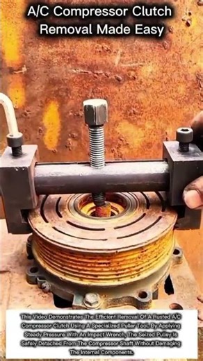 A/C Compressor Clutch Removal Made Easy