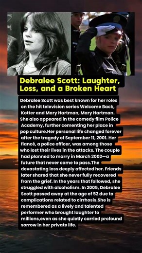 Debralee Scott: Laughter, Loss, and a Broken Heart.#shorts #story #celebrity #hollywood