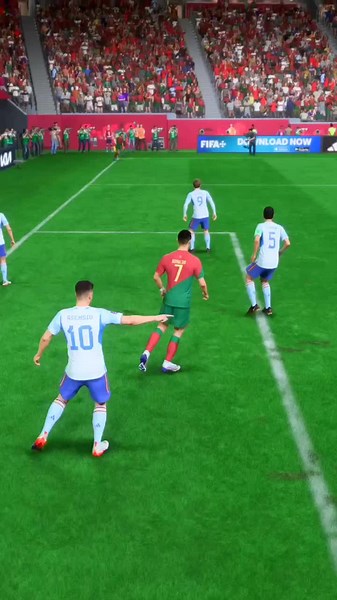 Fifa 24 gameplay nice to feel play amazing game on pc#footballtiktok #footballfuny#memes#crickethighlight