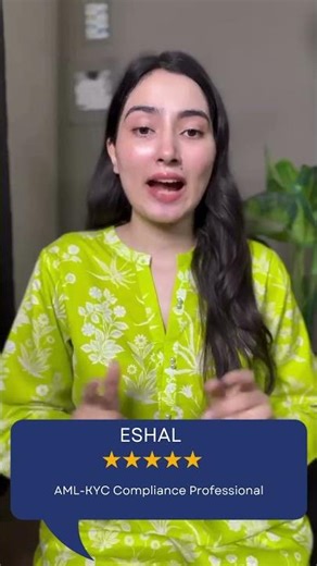 Want a Career in Compliance? Hear Eshal’s AMLKYC Journey | Skilr Customer Review and Testimonial