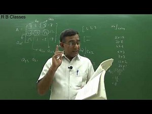 Class 12 Maths Matrices Exercise 3.1,rb classes