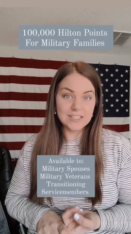 Chelsey | Military Travel Benefits on Instagram: "🚨 Military Families 🚨 This is for you! @hiltonhonors in partnership with NASWA provides Transitioning Servicemembers, Spouses & Veterans with 100K points so you can stay with them for free while you pursue Employment opportunities. Here's how to apply: Email HiltonHonors@naswa.org Include the following: -Describe your military service connection -Where you are currently living -The state you are traveling to -What the employment activity is (jo