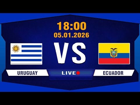 🔴 Uruguay vs Ecuador | A tense showdown where composure and discipline decide