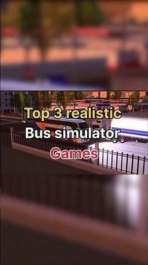 Top 3 realistic Bus simulator Games #BusSimulator #BUSSID #GamingShorts #SimulatorGames