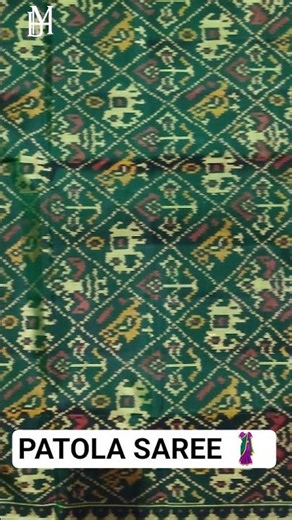 RAJKOTI SINGLE IKKAT PATOLA SAREE 🥻