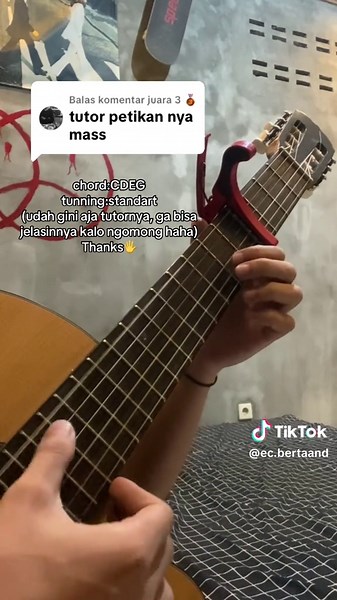 Tutorial Chord Gitar Merra: Belajar dengan Colorcode
