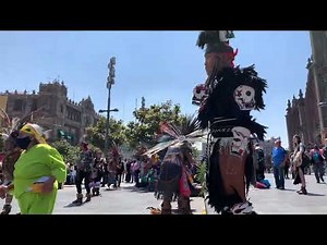 Colourful Aztec Ceremonial Costumes