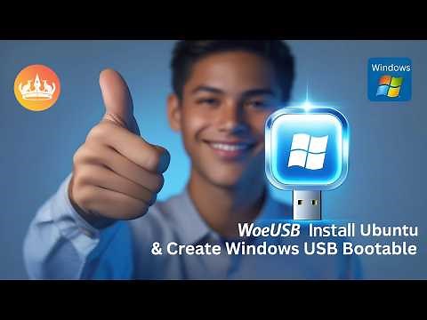 Install WoeUSB on Ubuntu 24.04 LTS & Make a Windows Bootable USB | Flash Drive Linux WoeUSB (GUI)