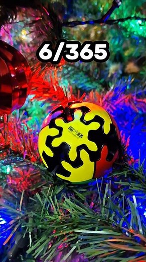Gear Shift Ball 🤓👑 #RubiksCube
