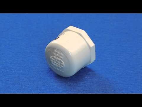 Slip Cap for Schedule 40 PVC Pipe (Slip)