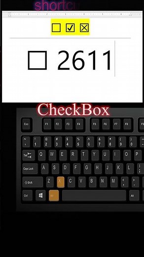 How to Insert check box Symbols ☐☑☒ Using Alt+X in Word