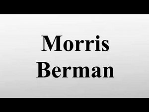 Morris Berman