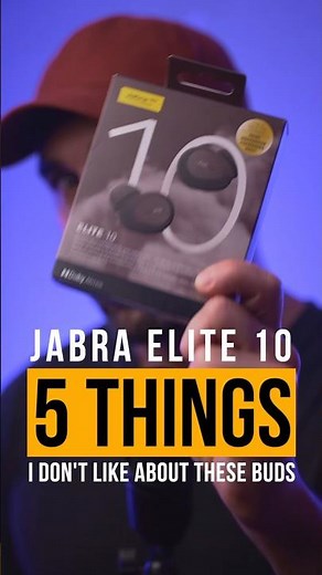 5 Things I Don't Like About The Jabra Elite 10 Earbuds #shorts #jabra #truewireless #noisecancelling